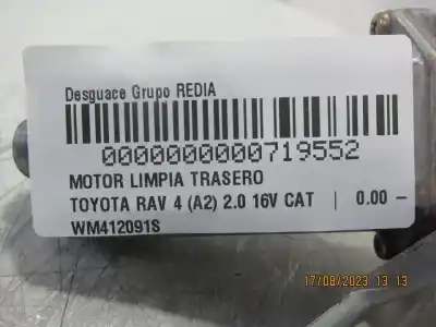 Second-hand car spare part rear windshield wiper motor for mitsubishi montero (v60/v70) 4d56t oem iam references wm412091s  