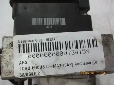 Second-hand car spare part abs for ford focus c-max (cap) d-g8da oem iam references 5wk84102  