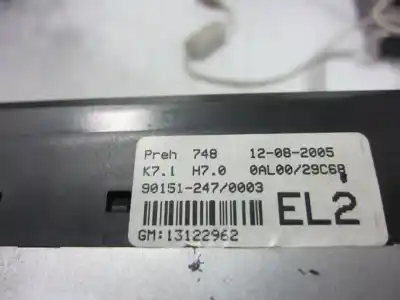 Автозапчастина б/у клімат-контроль для opel astra h gtc d-z17dth посилання на oem iam 13122962  