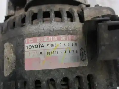 Автозапчастина б/у генератор для toyota rav4 funcruiser (a1) 3sfe посилання на oem iam 2706074730  