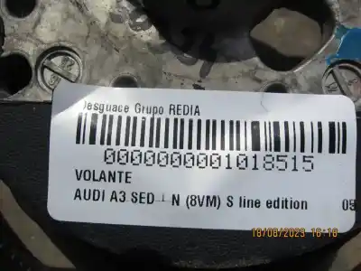 Автозапчастина б/у кермо для audi a3 sedán (8vm) crl посилання на oem iam 62739180a  