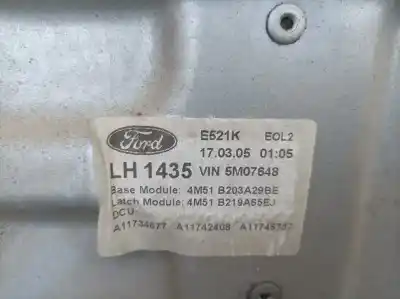 Автозапчасти б/у регулятор стекла переднего левого за opel corsa c g-z12xe ссылки oem iam 4m51b203a29be  