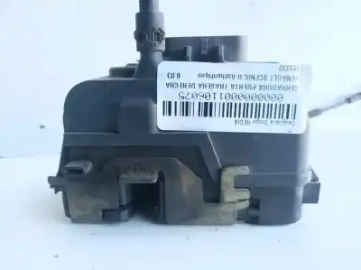 Автозапчасти б/у замок задней правой двери за renault scénic ii (jm0/1_) 1.9 dci (jm0g, jm12, jm1g, jm2c) ссылки oem iam 119332  