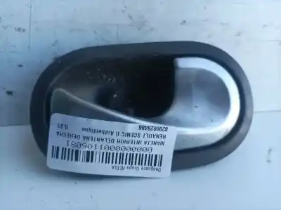 Second-hand car spare part interior right front handle for renault scénic ii (jm0/1_) 1.9 dci (jm0g, jm12, jm1g, jm2c) oem iam references 8200028486