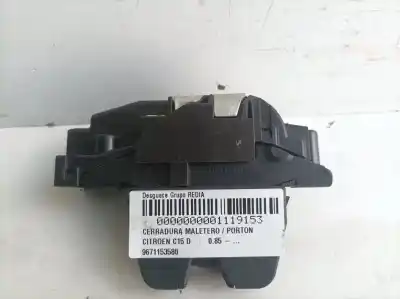 Автозапчастина б/у замок багажника / ворот для citroen c-15 19d fam top * посилання на oem iam 9671153580  