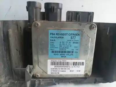 Автозапчасти б/у блок управления двигателем за citroen c2 kfv ссылки oem iam 9655755780