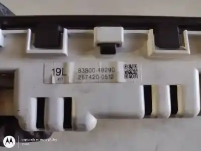 Pezzo di ricambio per auto di seconda mano pannello degli strumenti per lexus rx 300 (mcu35) 1mzfe riferimenti oem iam 8380048290  