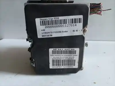 Second-hand car spare part abs for citroen c4 picasso i monospace (ud_) 2.0 hdi 138 oem iam references 9664148780  