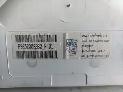 Автозапчастина б/у панель інструментів для citroen c2 kfv посилання на oem iam p9652008280  