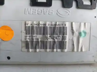 Автозапчасти б/у многофункциональный дисплей за citroen c2 kfv ссылки oem iam 9647409477  