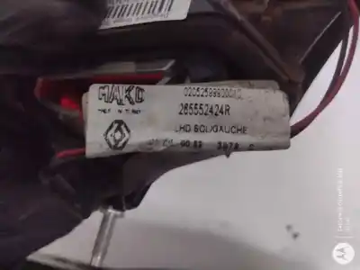 Автозапчастина б/у внутрішній лівий задній ліхар для renault clio iv k9k608 посилання на oem iam 265552424  