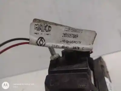 Автозапчасти б/у внутренний правый задний фонарь за renault clio iv k9k608 ссылки oem iam 265505796  
