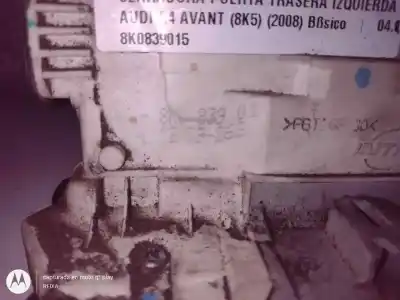 Автозапчастина б/у замок дверей заднього лівого для audi a4 b8 avant (8k5) 2.0 tdi посилання на oem iam 8k0839015  