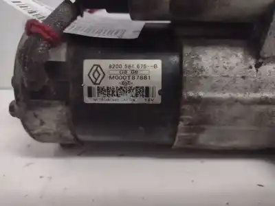Peça sobressalente para automóvel em segunda mão motor de arranque por renault scénic ii (jm0/1_) 1.5 dci (jm1e, jm16) referências oem iam 8200584675b  
