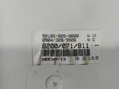 İkinci el araba yedek parçası enstrüman paneli için renault scénic i monospace (ja0/1_, fa0_) 1.4 16v (ja0d, ja1h, ja0w, ja10) oem iam referansları 8200071811  