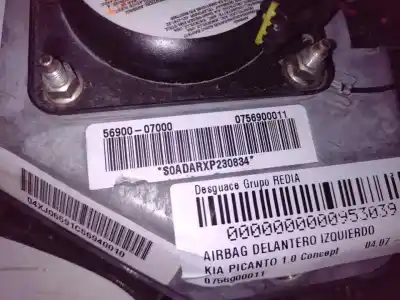 Автозапчастина б/у передня ліва подушка безопасности для audi a3 (8l) 8l посилання на oem iam 0756900011  