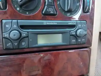 Second-hand car spare part audio system / radio cd for mercedes-benz clase e (w210) familiar om613961 oem iam references   