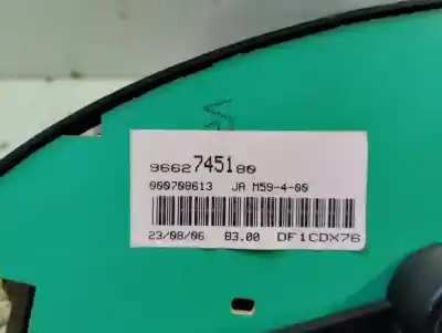 Peça sobressalente para automóvel em segunda mão quadrante por citroen berlingo wjydw8b referências oem iam 9662745180  