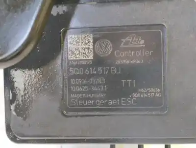 Автозапчастина б/у абс для audi a3 sedán (8vm) crl посилання на oem iam 5q0614517bj  