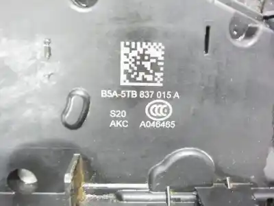 Автозапчастина б/у замок передніх дверей лівий для skoda superb combi (3v5) dfh посилання на oem iam b5a5tb837015a  