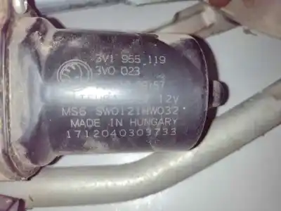 Автозапчастина б/у двигатель передніх склоочисників для skoda superb combi (3v5) dfh посилання на oem iam a0076004  
