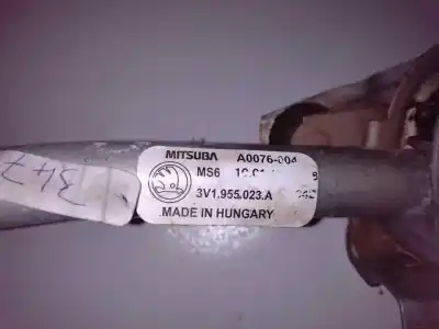 Автозапчастина б/у двигатель передніх склоочисників для skoda superb combi (3v5) dfh посилання на oem iam a0076004  