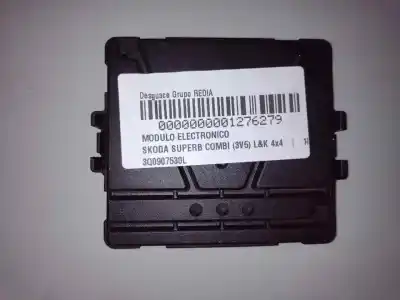 Автозапчастина б/у електронний модуль для skoda superb combi (3v5) dfh посилання на oem iam 3q0907530l  