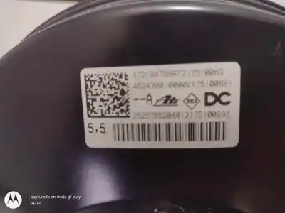 Автозапчастина б/у гальмівний серво для renault twingo iii h4d 400 посилання на oem iam 0265005329  