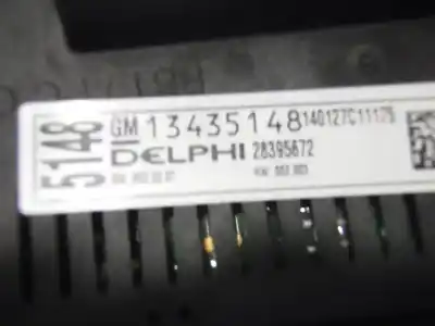 Автозапчастина б/у клімат-контроль для opel meriva b monospace (s10) 1.6 cdti (75) посилання на oem iam 13435148  
