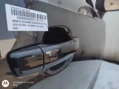 Автозапчасти б/у наружная рукоятка передняя справа за audi a3 sedán (8vm) crl ссылки oem iam   