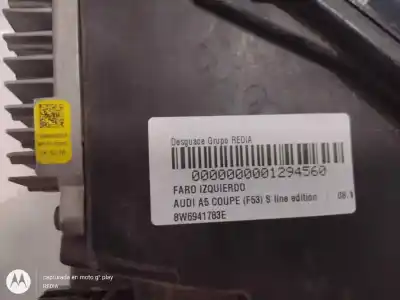 Автозапчастина б/у ліва фара для audi a5 (f53, f5p) 40 tdi посилання на oem iam 8w6941783e  