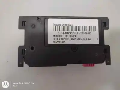 Автозапчастина б/у електронний модуль для skoda superb combi (3v5) dfh посилання на oem iam 5na035284b  
