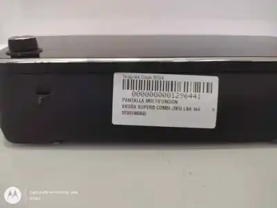 Автозапчастина б/у багатофункційний дисплей для skoda superb combi (3v5) dfh посилання на oem iam av0919605d  