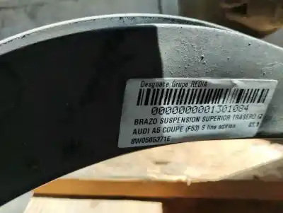 Автозапчасти б/у левый задний верхний рычаг подвески за audi a5 (f53, f5p) 40 tdi ссылки oem iam 8w0505371e  