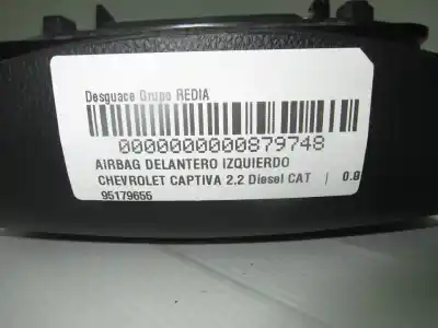 Автозапчастина б/у передня ліва подушка безопасности для chrysler voyager iv (rg, rs) 2.8 crd посилання на oem iam 95179655  