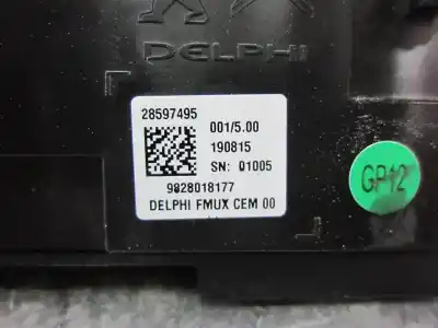 Second-hand car spare part heating / air conditioning control panel for citroen c5 aircross (a_) 1.2 puretech 130 (arhnsj) oem iam references 28597495  