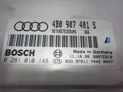 Second-hand car spare part ecu engine control for audi a6 c5 (4b2) 2.5 tdi oem iam references 4b0907401s  
