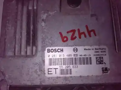 Автозапчасти б/у блок управления двигателем за opel vectra c (z02) 1.9 cdti (f69) ссылки oem iam 0281013408  
