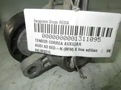 Автозапчасти б/у вспомогательный натяжитель ремня за audi a3 sedán (8vm) crl ссылки oem iam 04l903315  