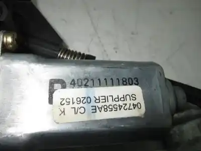 Автозапчасти б/у задний правый стеклорегулятор за chrysler pt cruiser (pt_) 2.0 ссылки oem iam 40211111803  