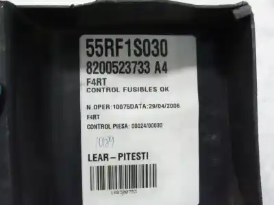 Second-hand car spare part fuse box unit for renault espace iv (jk0) f4r797 oem iam references 8200210898  