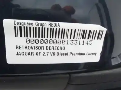 Автозапчастина б/у правий задний огляд для jaguar xf ajd посилання на oem iam   