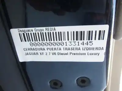 Автозапчастина б/у замок дверей заднього лівого для jaguar xf ajd посилання на oem iam   