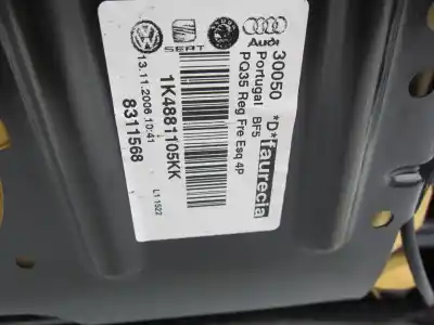 Автозапчастина б/у комплект сидів для seat altea xl (5p5, 5p8) 1.9 tdi посилання на oem iam 1k4881105kk  
