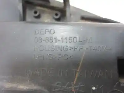 Автозапчастина б/у ліва фара для fiat i doblò (119) 223b1000 посилання на oem iam 086611150l  