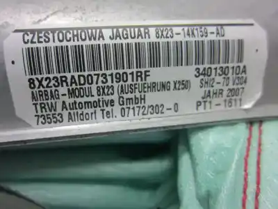 Автозапчасти б/у передняя правая подушка безопасности за jaguar xf ajd ссылки oem iam 8x233rad0731901rf  