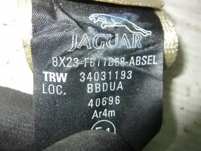 Автозапчастина б/у задній правий ремін безпеки для jaguar xf ajd посилання на oem iam 34025084a  
