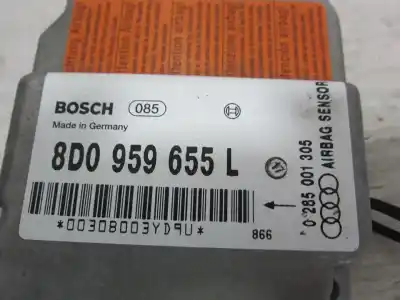 Автозапчастина б/у блок управління подушками безпеки для audi a4 b5 avant (8d5) 1.6 посилання на oem iam 8d0959655l  