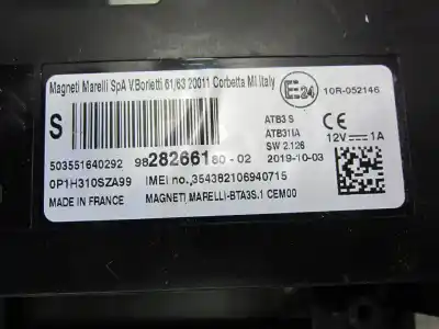 Second-hand car spare part electronic module for citroen c5 aircross (a_) 1.2 puretech 130 (arhnsj) oem iam references 10r052146  