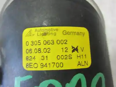 Автозапчастина б/у правий протитуман для audi a4 b6 (8e2) 2.0 fsi посилання на oem iam 8e0941700  